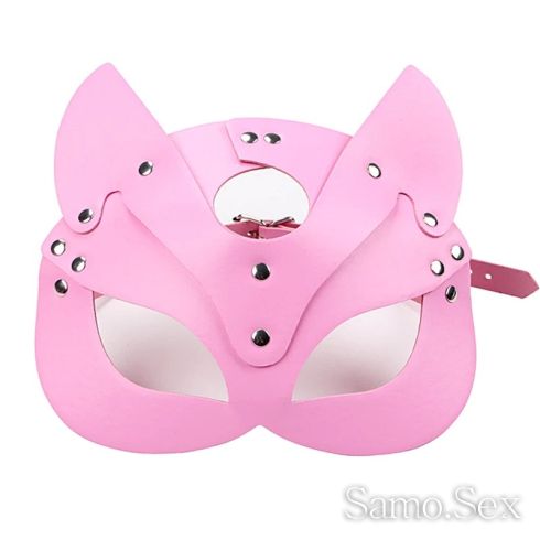 Еротична маска за лице , секси маска - Секси коте - Pink - снимка 1 - Samo.sex Еротична маска за лице , секси маска - Секси коте - Pink - снимка 1