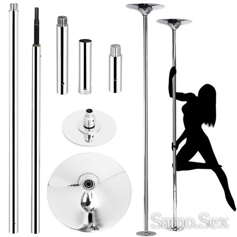 Стриптийз пилон спининг / Striptease pole spinning -  снимка 1