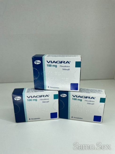 Виагра Viagra Pfizer 4x100Mg 3 х кутии 12 таблетки -  снимка 1