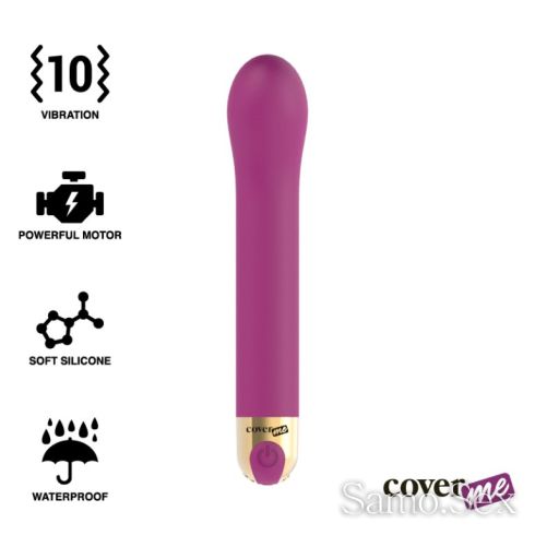 Презаредим G-spot вибратор от силикон CoverMe -  снимка 1