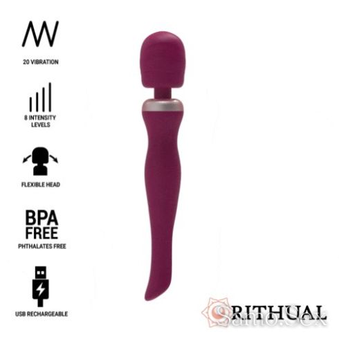 Wand вибратор с гъвкава глава Rithual Akasha -  снимка 1