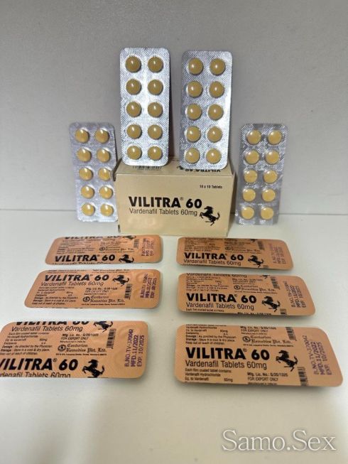Vilitra 60 (Vardenafil) – Левитра – 10 табл. x 60 мг -  снимка 1