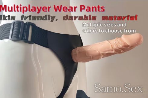 Пенис колан с две дилда -  снимка 1