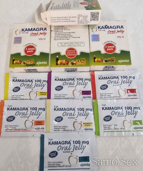 Камагра гел / желе 7 дози х 100мг -  снимка 1