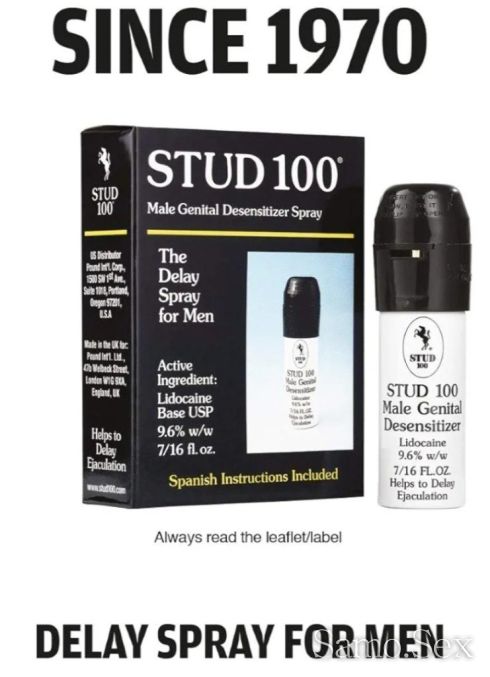 Задържащ Спрей STUD 1OO Delay Spray -  снимка 5