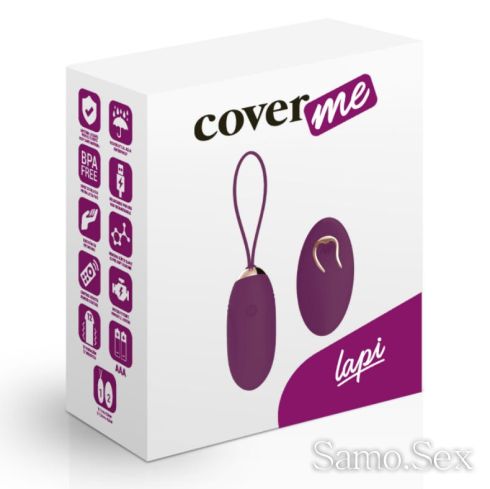 Мощно вибро яйце с дистанционно Coverme Lapi -  снимка 4