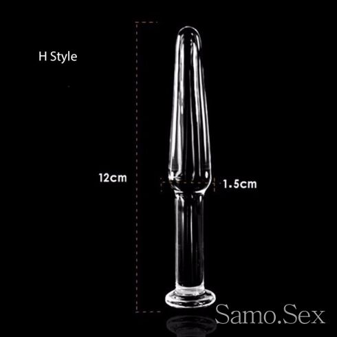 Невероятни стъклени дилда / glass butt plug -  снимка 9