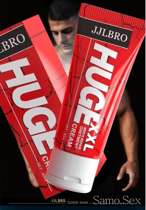 Крем за масажиране и уголемяване на пенис HUGE XXL -  снимка 4