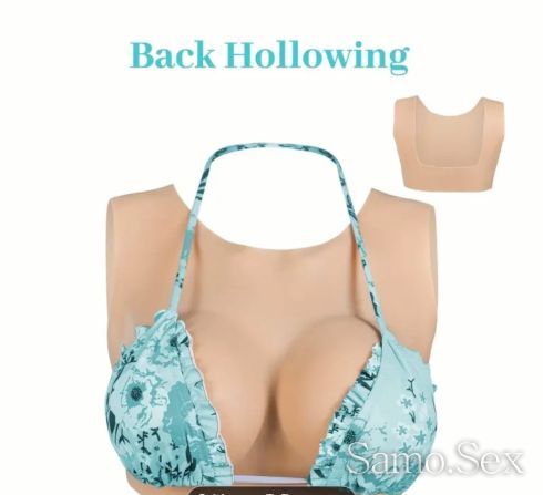 Силиконови гърди тип потник -  снимка 1