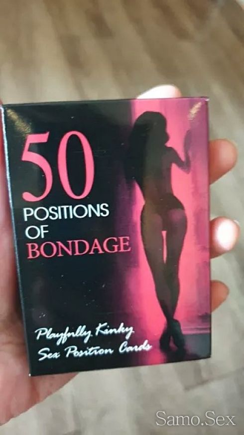 50 Пози на Бондаж , робство BDSM - 50 карти -  снимка 6