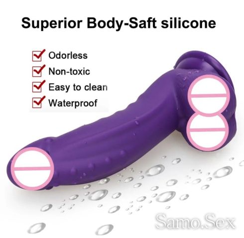 Dildo Silica Purple -  снимка 8