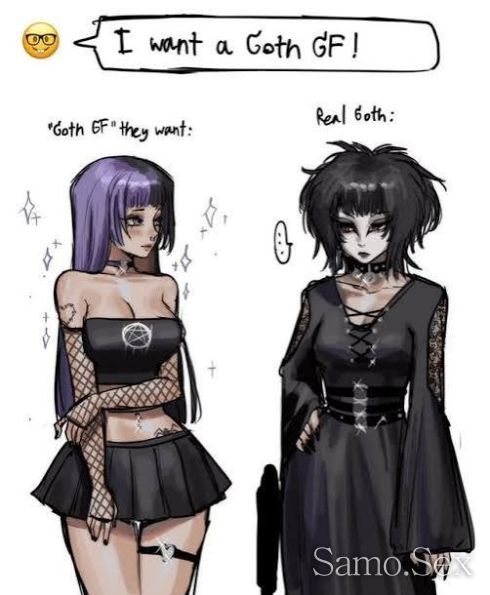 Gothic girl -  снимка 1