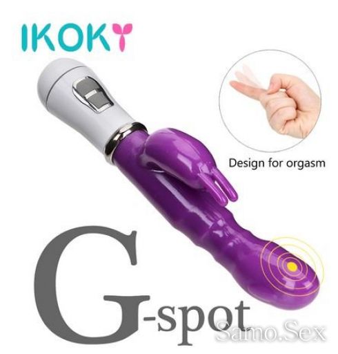 Вибратор за G spot и клитор стимулатор Делфин -  снимка 1