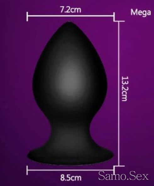 Butt Plug ANAL Dildo 72mm. Silicone -  снимка 3