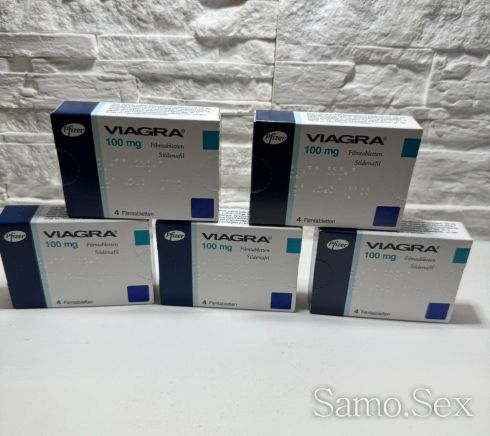 Виагра Viagra Pfizer 4 таб 100Mg -  снимка 1