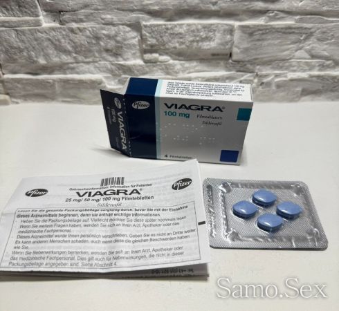 Виагра Viagra Pfizer 4 таб 100Mg -  снимка 3