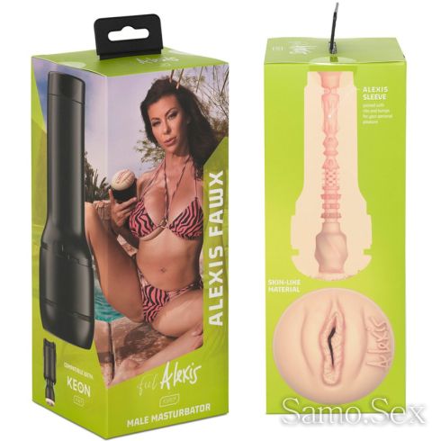 Изкуствена вагина стимулираща структура ALEXIS FAWX -  снимка 3