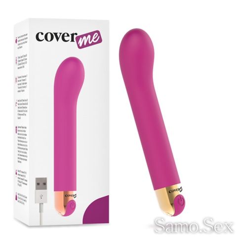 Презаредим G-spot вибратор от силикон CoverMe -  снимка 2