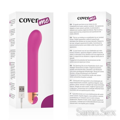 Презаредим G-spot вибратор от силикон CoverMe -  снимка 5