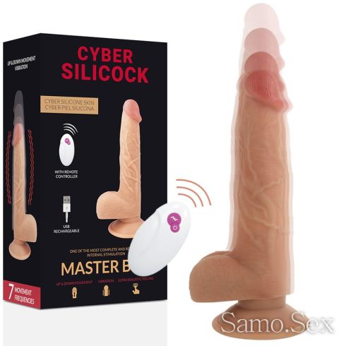 CYBER SILICOCK дилдо с дистанционно Master Ben -  снимка 2