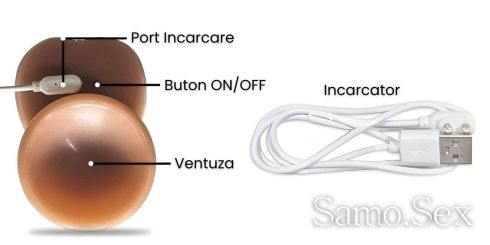 Реалистично дилдо, телескоп., с вакуумна основа и вибрация 22см -  снимка 7