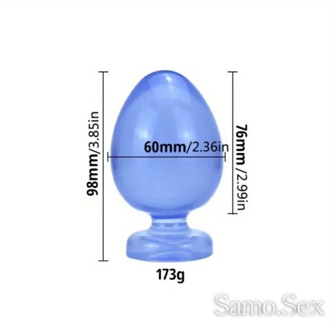 Анален разширител 60 мм, anal plug -  снимка 1