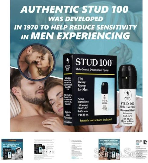 Задържащ Спрей STUD 1OO Delay Spray -  снимка 2