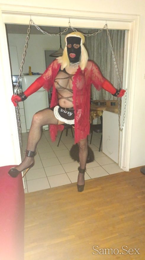 Пасивна SISSY первезна и еблива курва за Активни мъже -  снимка 14