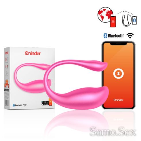 Презаредим Bluetooth вибратор розов Oninder Nairobi -  снимка 2