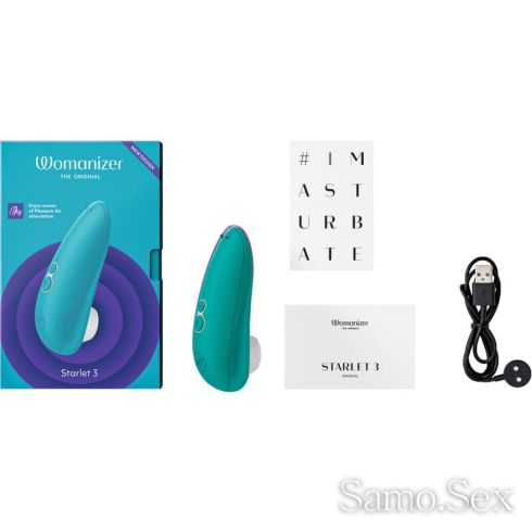Клитор стимулатор Womanizer Starlet 3 тюркоаз -  снимка 6