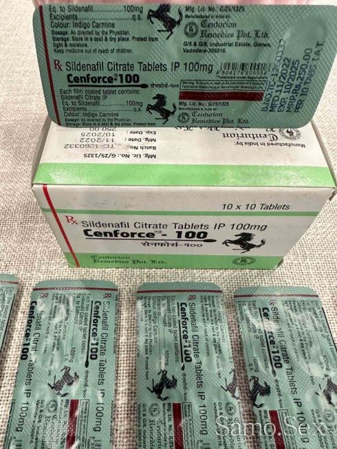 Cenforce 100 (силденафил) – 10 табл. х 100 мг. -  снимка 2