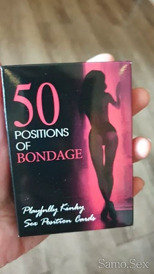 50 Пози на Бондаж , робство BDSM - 50 карти -  снимка 6