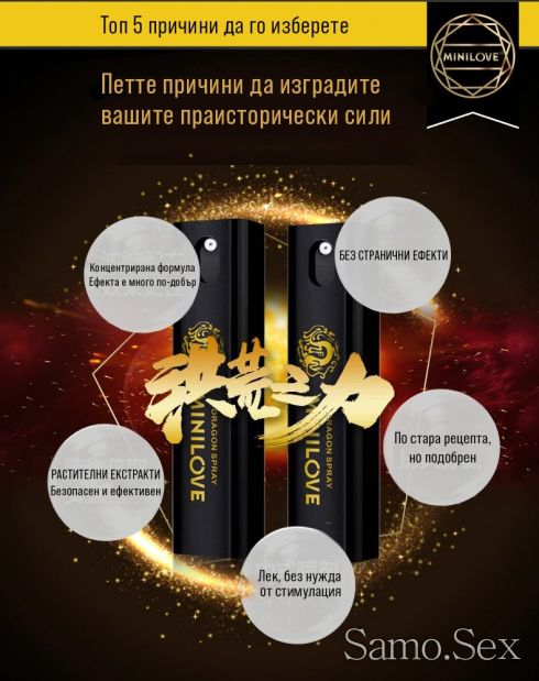 Задържащ спрей Minilove -  снимка 2