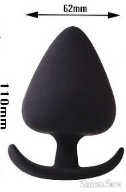 Butt Plug ANAL 62mm.  52mm.Silicone -  снимка 4