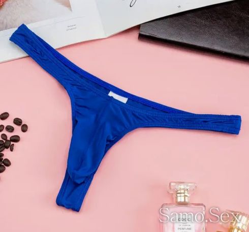 Мъжка полупрозрачна прашка G-String lux -  снимка 13