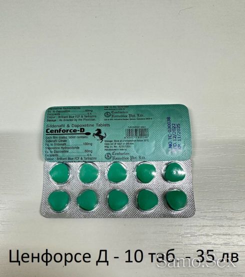 Дапоксетин ( Dapoxetine ) – 10 табл. х 60 мг -  снимка 17