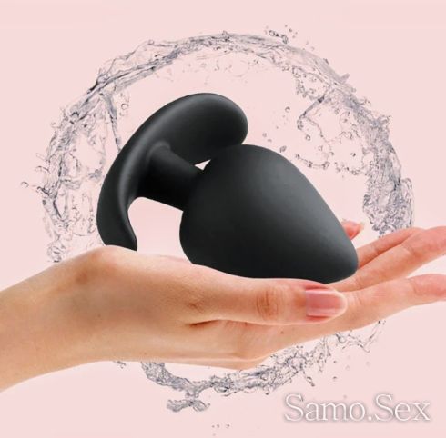 Butt Plug ANAL 62mm.  52mm.Silicone -  снимка 2