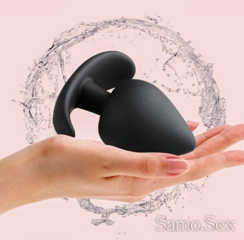 Butt Plug ANAL Dildo 62mm. Silicone -  снимка 2