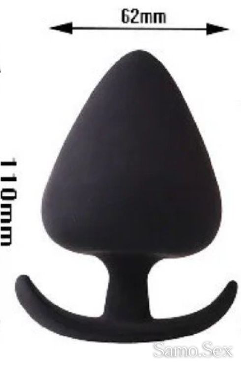 Butt Plug ANAL Dildo 62mm. Silicone -  снимка 9