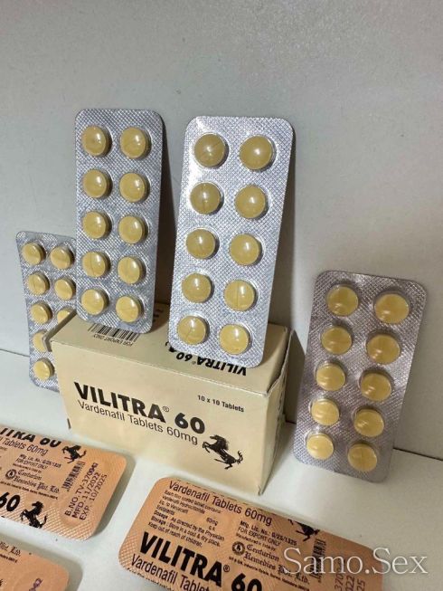 Vilitra 60 (Vardenafil) – Левитра – 10 табл. x 60 мг -  снимка 2