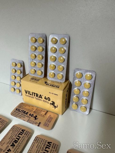 Vilitra 40 (Vardenafil) – Левитра – 10 табл. x 40 мг. -  снимка 2
