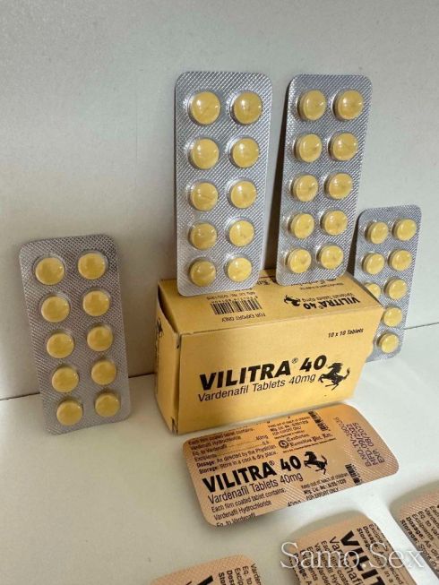 Vilitra 40 (Vardenafil) – Левитра – 10 табл. x 40 мг. -  снимка 3
