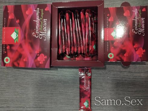 Турски Мед Маджун Възбуждане Мъже и Жени доза, гелче, гел, саше -  снимка 2