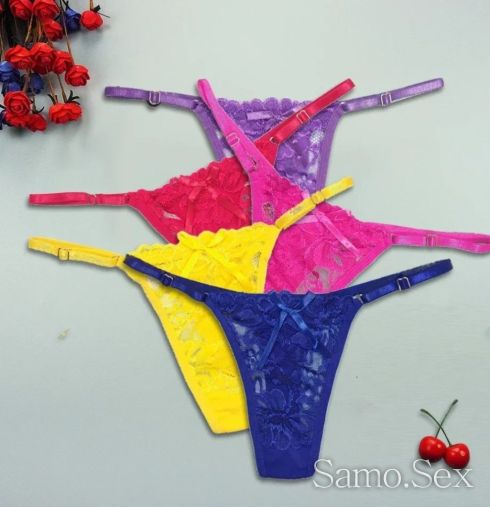 Дамски Прашки T String -  снимка 11