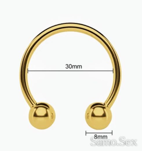 Метален Ринг Пръстен Silver and Gold -  снимка 10