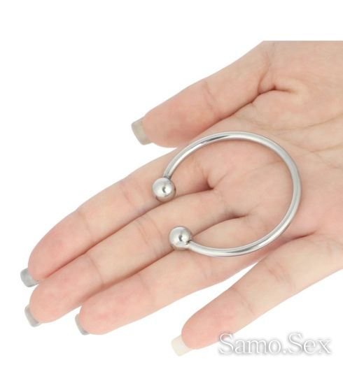 Метален Ринг Пръстен Silver and Gold -  снимка 4