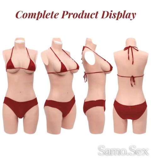 Силиконов костюм гърди и вагина -  снимка 4