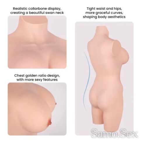 Силиконов костюм гърди и вагина -  снимка 5