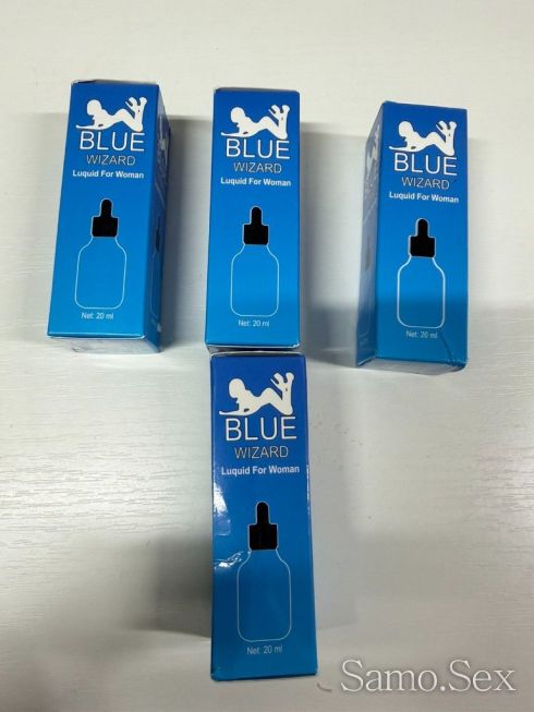 Blue Wizard – Силни капки за женско либидо и възбуда, 20 мл -  снимка 3