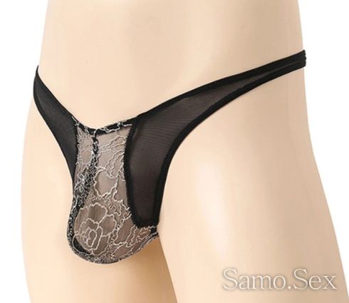 Мъжки Прашки G-Strings Limited Black, Red -  снимка 5
